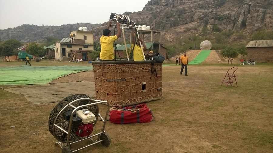 Book Hot Air Balloon Activity At Camp Wild Dhauj